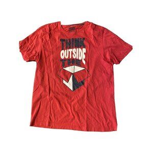 Red Think Outside The Box T-Shirt  XXL 2X Large